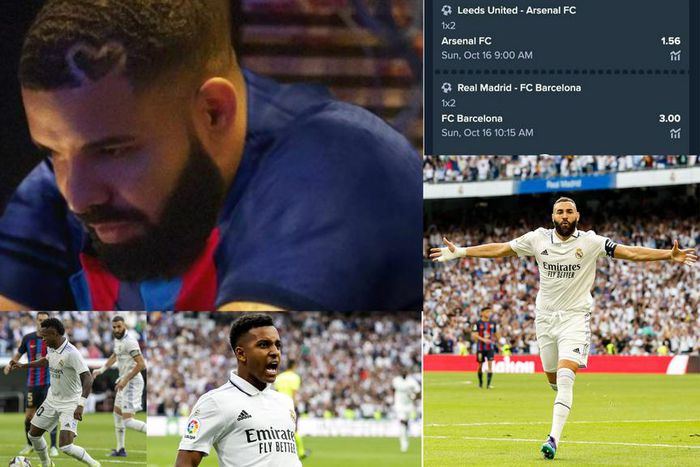 Reactions as Drake loses 450 million naira betting Barcelona to beat Real Madrid
