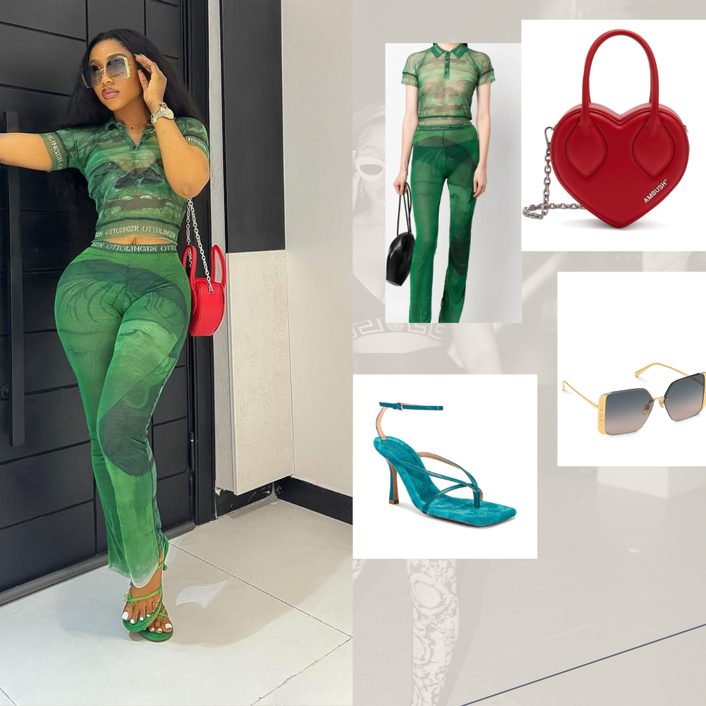 Ottolinger mesh pants look