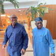 Former President, Olusegun Obasanjo and Labour Party Presidential candidate, Peter Obi.