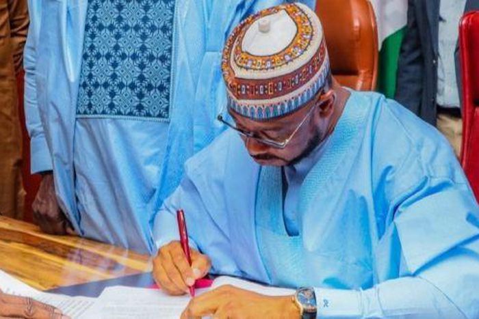 Zamfara State Governor, Dauda Lawal. [TVC]