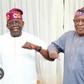 President Bola Tinubu and former Governor of Ogun State, Aremo Olusegun Osoba. [Twitter:@RovingPen]