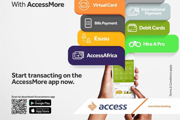 Go beyond banking, do everything and more with the AccessMore App