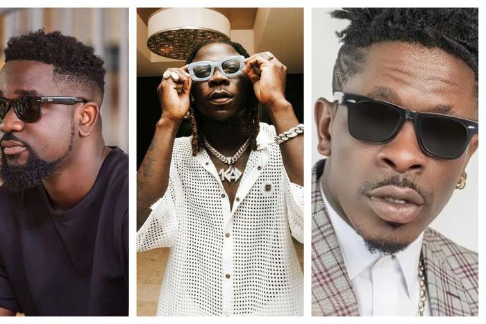 Sarkodie, Stonebwoy, Shatta Wale