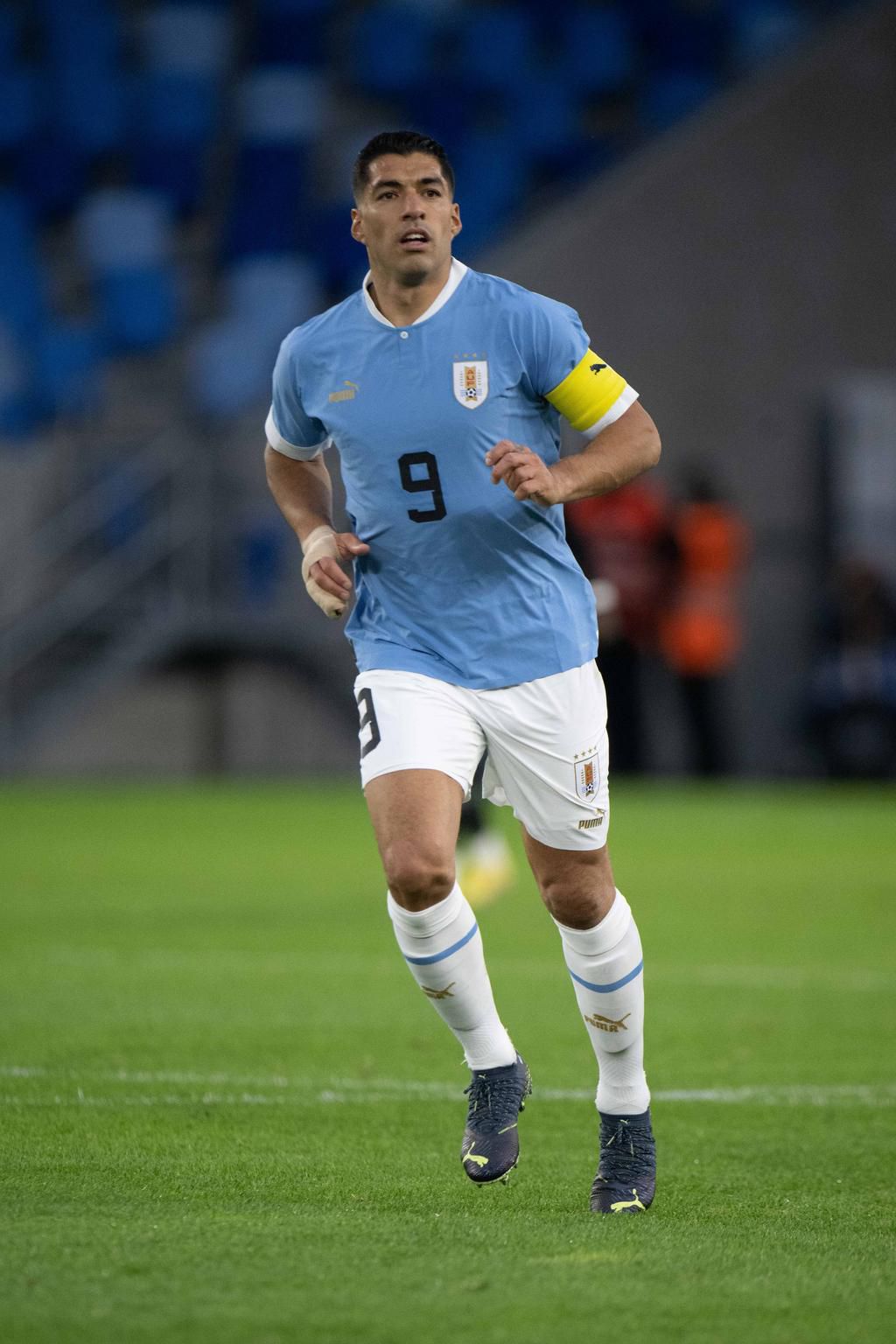 Luis Suarez of Uruguay during the International Friendly on September 27, 2022.