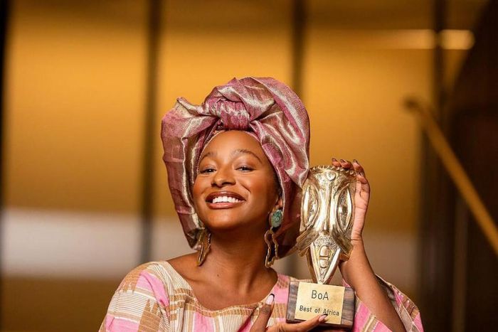 DJ Cuppy was awarded the Philanthropic Endeavour Leadership Award [Instagram/Cuppymusic]