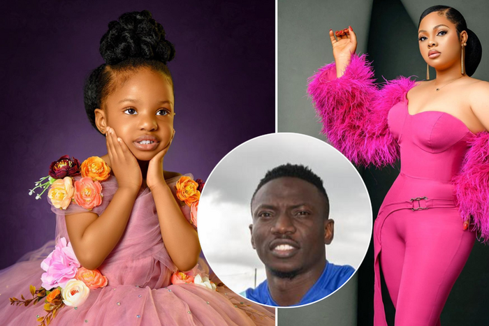 Super Eagles star Peter Etebo celebrates his first daughter and wife on their birthdays