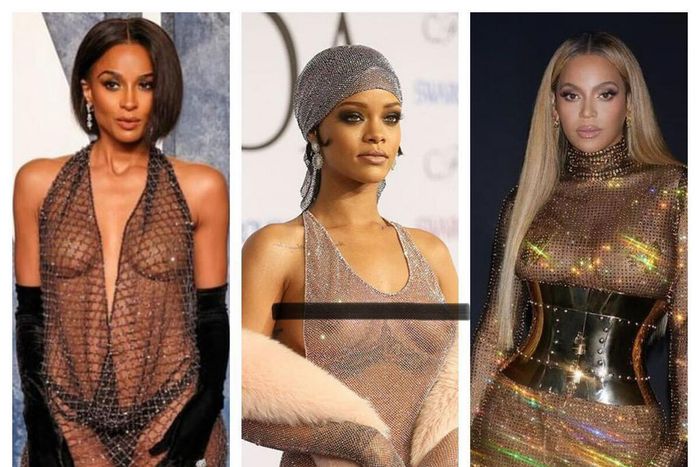 These ladies have worn naked dresses [Instagram]