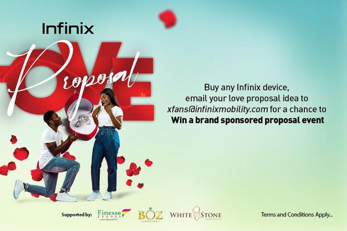 Planning to propose this valentine's? Infinix has something for you