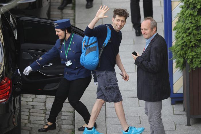 Sam Altman arrives at the Hotel Taschenbergpalais Kempinski Dresden for the 2016 Bilderberg Group conference on June 9, 2016, in Dresden, Germany.Sean Gallup/Getty Images