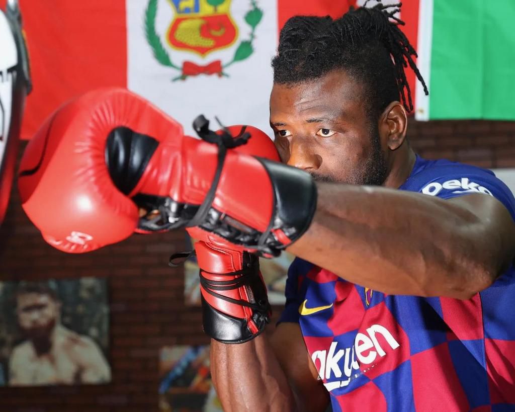 28-year-old Ajagba channels Barcelona's winning mentality ahead of the heavyweight clash against Stephan Shaw.
