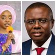Gov. Sanwo-Olu and Mrs Obijoke Sanwo-Olu