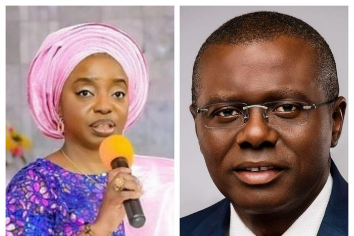 Gov. Sanwo-Olu and Mrs Obijoke Sanwo-Olu