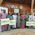The Head of the Civil Service, Dr Folasade Yemi-Esan, the partners and the beneficiaries of BOA Agriculture Credit Facility during the symbolic presentation of cheques on Thursday in Abuja [NAN]