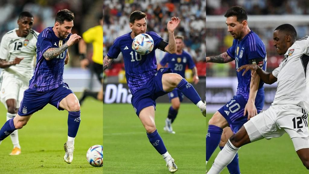 Lionel Messi Inspires Argentina To 5 0 Win Against UAE Ahead Of World Cup Opener Pulse Nigeria