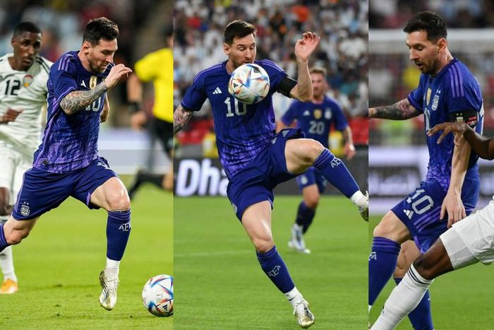 Lionel Messi inspires Argentina to 6-0 win against UAE ahead of World Cup opener