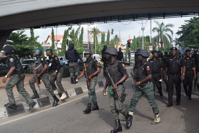 Nigerian police officers [TheCable]