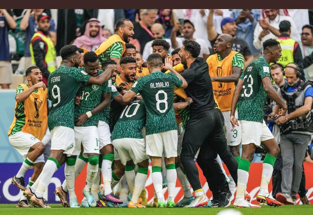 Saudi Arabia players failed to build on this historic win.
