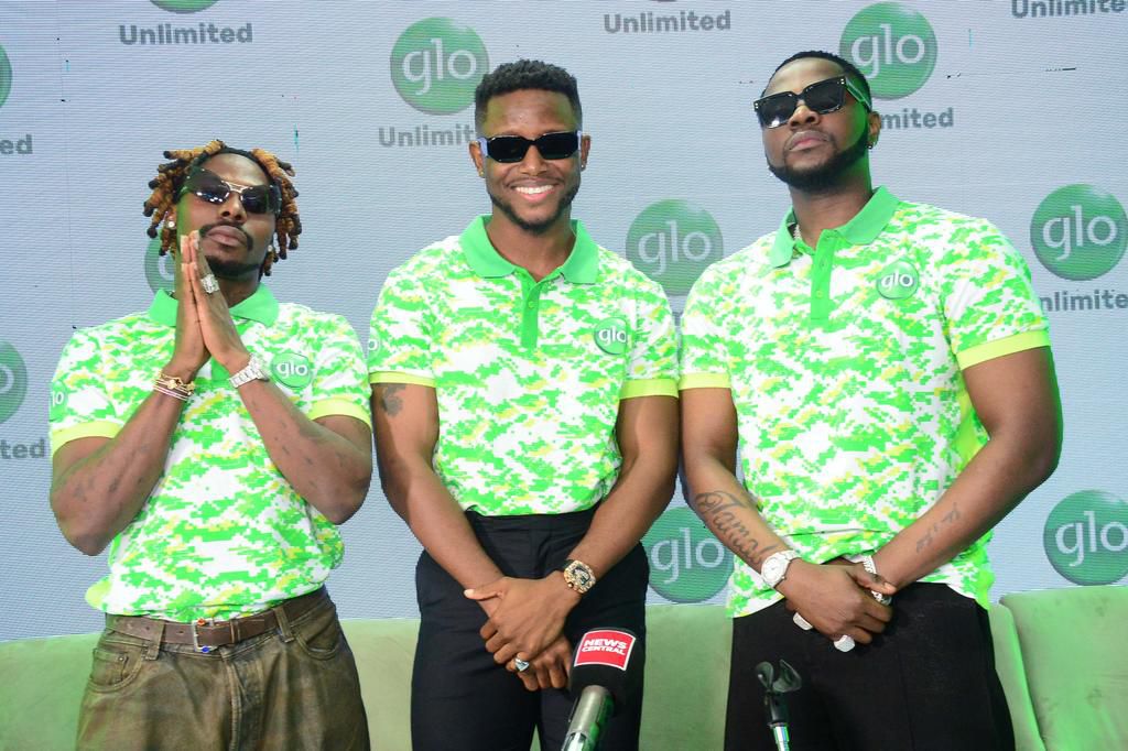 Asake, Chike, Kizz Daniel join Glo league of  ambassadors.