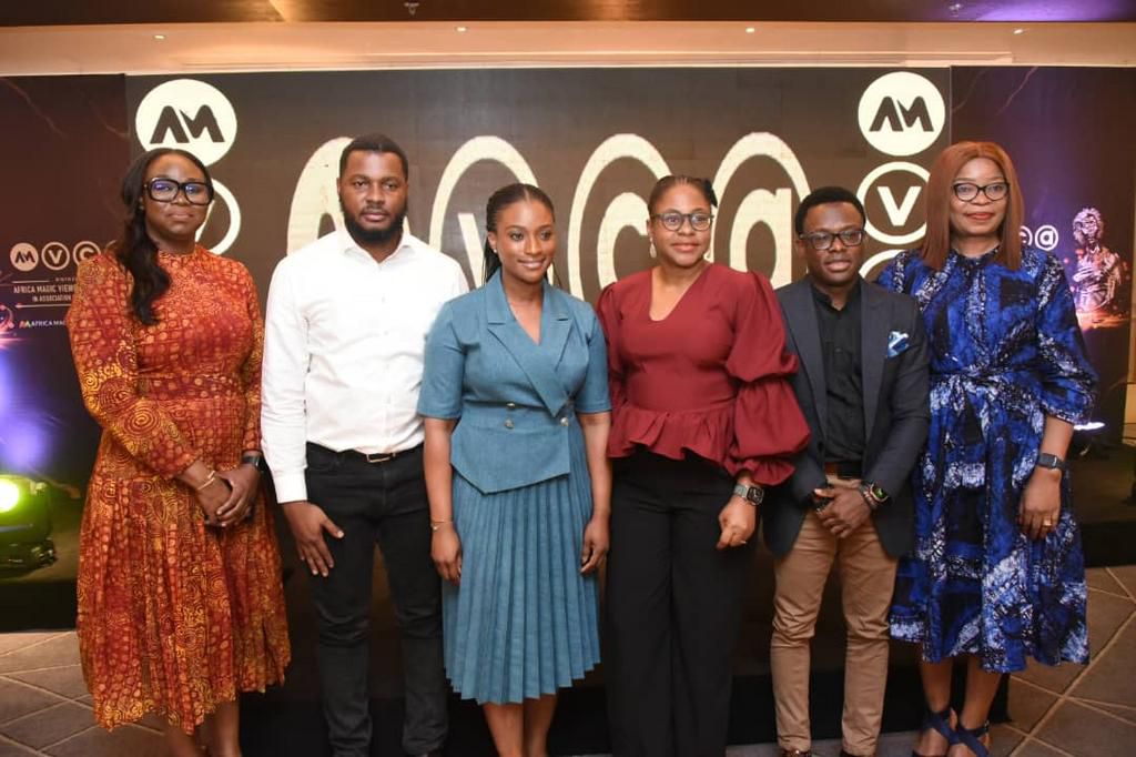 L-R: Elohor Olumide-Awe, Portfolio Manager, Adjacencies, Amstel Malta; Doris Ohanugo, Executive Head, DStv Media Sales; Segun Ogunleye, GM Marketing, Seven-Up Bottling Company; Debola Williams, Marketing Director, Promasidor; Dr. Busola Tejumola, Execu...