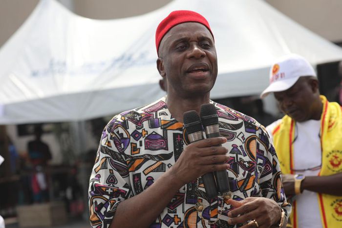 Transport Minister, Chibuike Rotimi Amaechi [Israel Ibeleme]