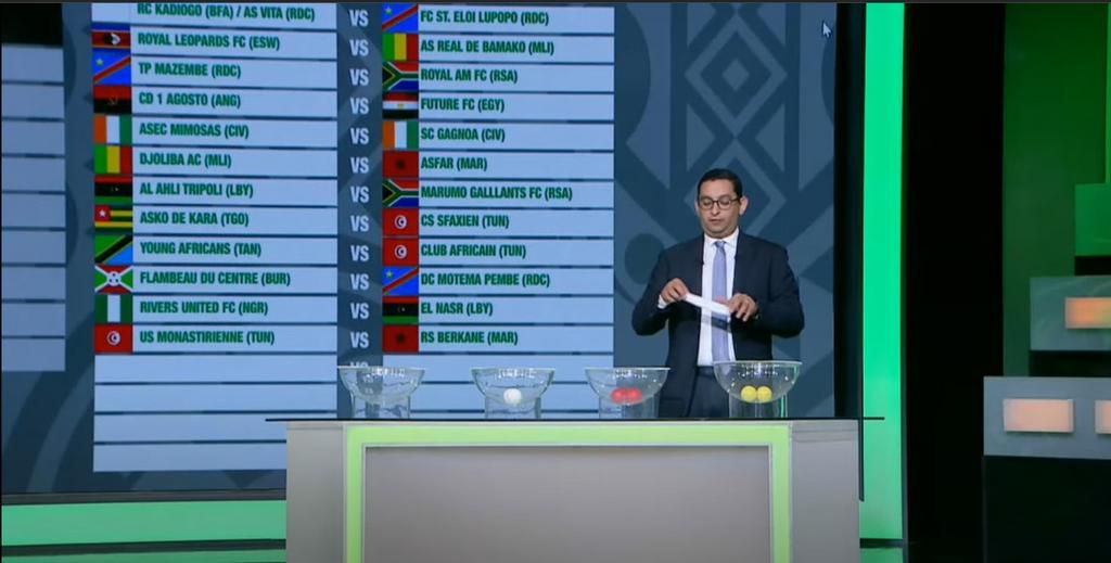 CAF Confederation Cup playoff draw
