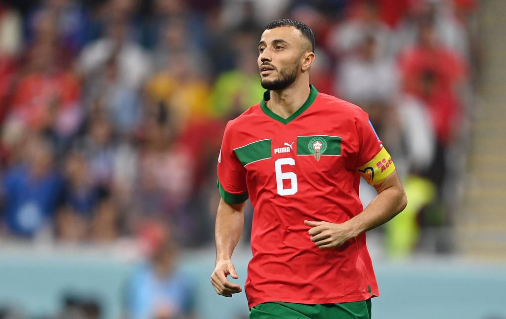 Roman Saiss played a pivotal role as Morocco reached the World Cup semi-final