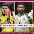 Bet9ja odds on golden glove award world cup 2022