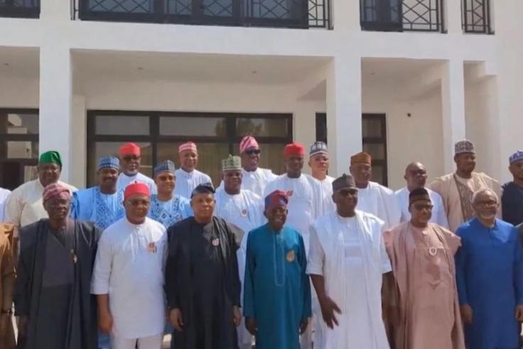 Nigerian governors visit Tinubu in Lagos [The Cable]