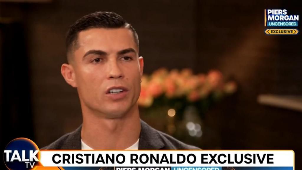 Cristiano Ronaldo was speaking with Piers Morgan in an exclusive interview on Talk TV