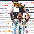Lionel Messi's World Cup post is the most liked post by a sportsman ever on Instagram