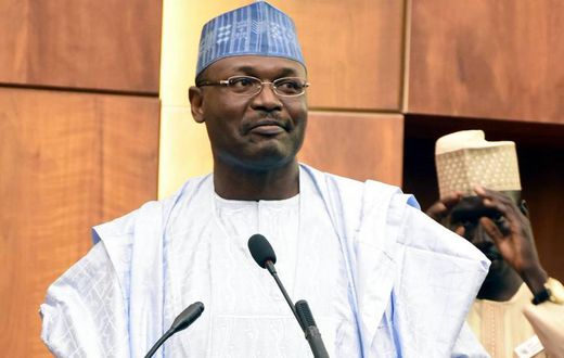 INEC Chairman, Professor Mahmood Yakubu