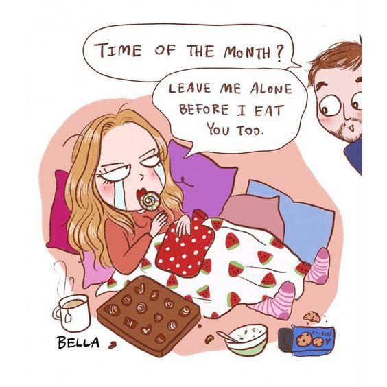 Many women crave sweets during their period [BoredPanda]