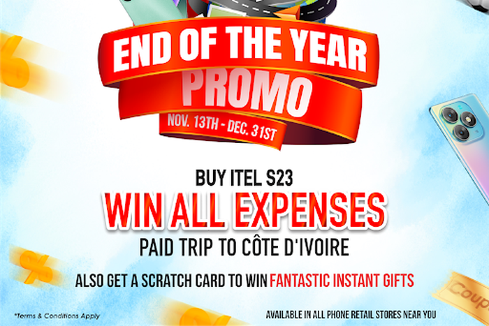 Win a trip to Cote d’Ivoire in the Itel end of the year promo!
