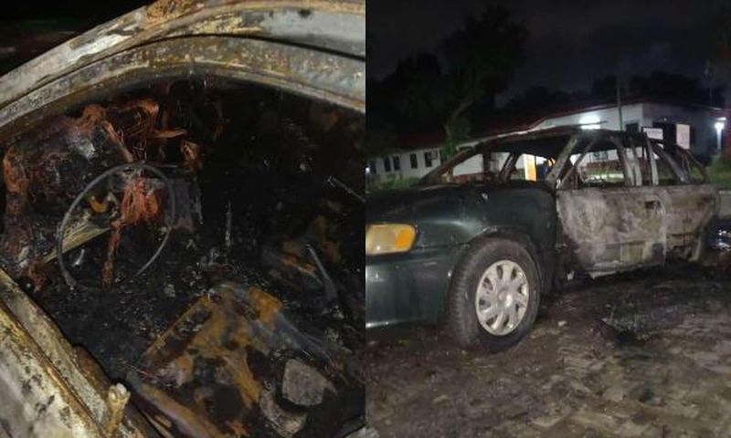 Car burnt