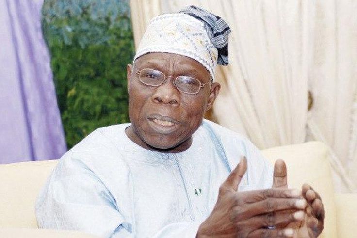 Nigeria's former president, Olusegun Obasanjo.