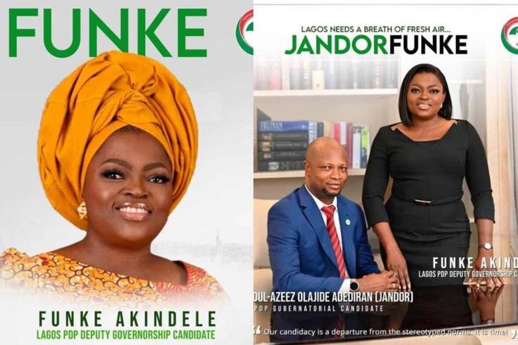 Funke Akindele takes down posts relating to politics after losing election [Kemifilani]