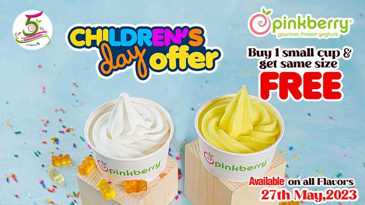 Enjoy true taste of guilt-free indulgence this week with Pinkberry cool deals