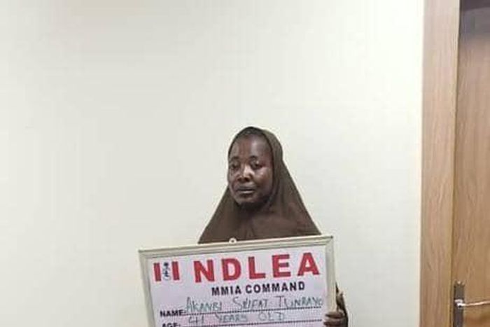 Suspect with drugs intercepted by the NDLEA operatives.