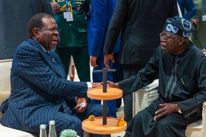 Tinubu mourns Namibia’s President Geingob