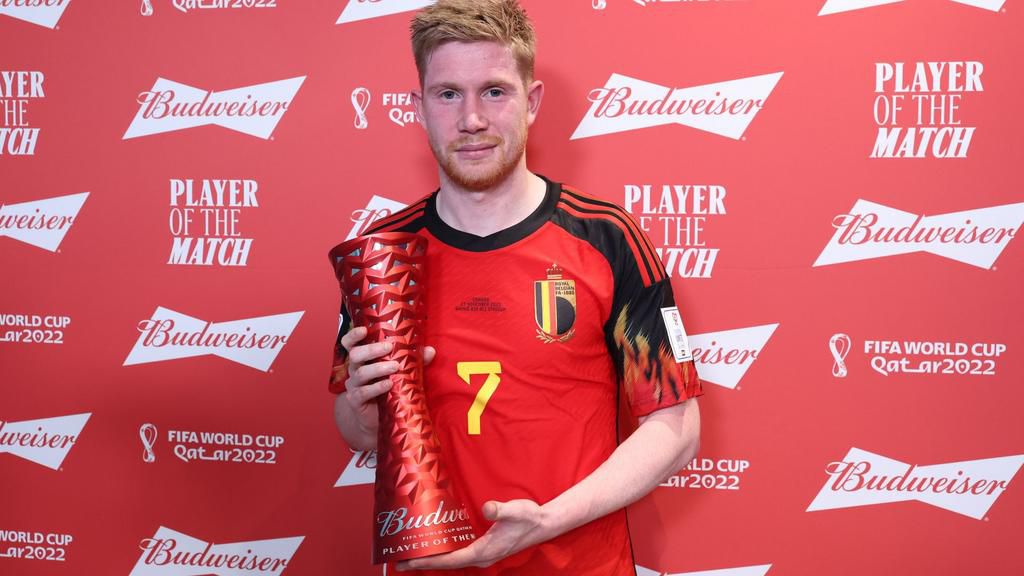 Belgium talisman Kevin De Bruyne