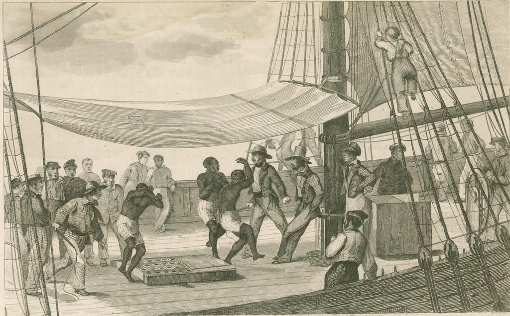 Yoruba slaves on a voyage to Brazil [African]