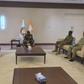 Former CBN Governor, Lamido Sanusi (far left) with Aboubacar Sanda Oumarou, the Sultan of Damagaran, a city in Niger in a meeting with the leaders of the junta in the Republic of Niger. [Daily Trust]