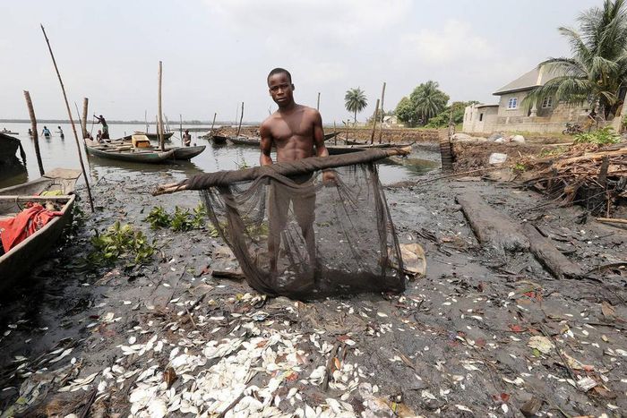 Oil spillage in Nigeria