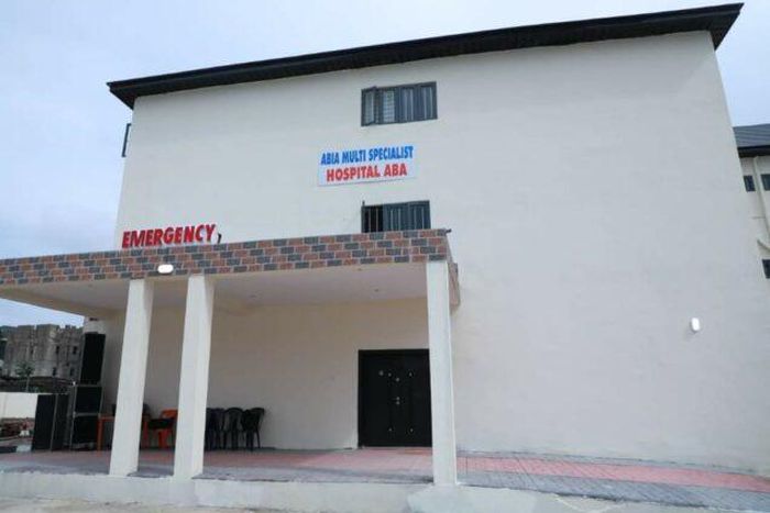 Newly constructed Abia Multi-Specialist Hospital in Aba (Credit: PM News Nigeria)
