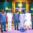 President Bola Tinubu and security chiefs. [Punch]