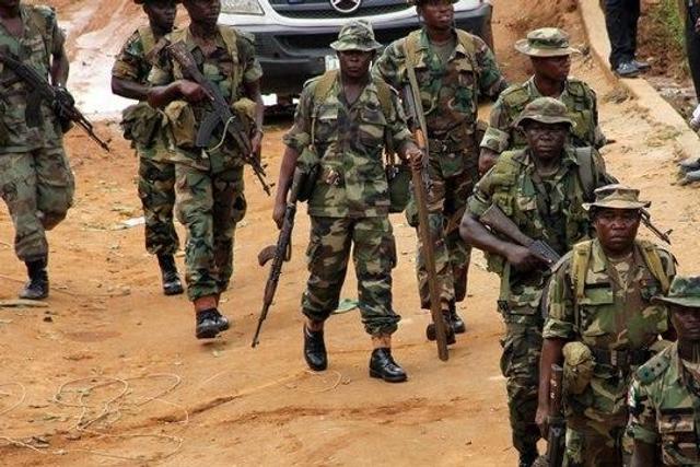 Nigerian Army Troops