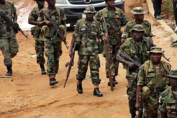 Nigerian Army Troops