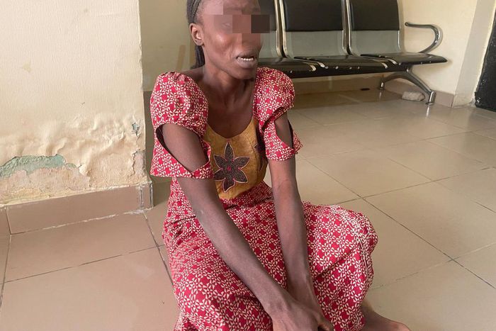 The suspect, Fatima Abubakar.