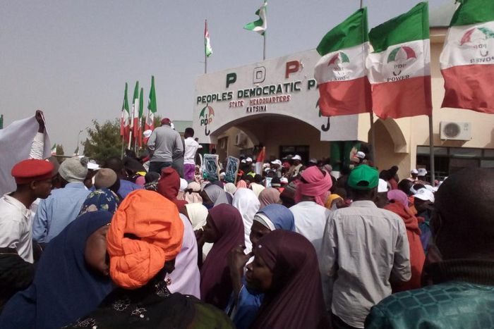 2023: Supporters stage rally in Katsina, mobilise support for Atiku. [NAN]