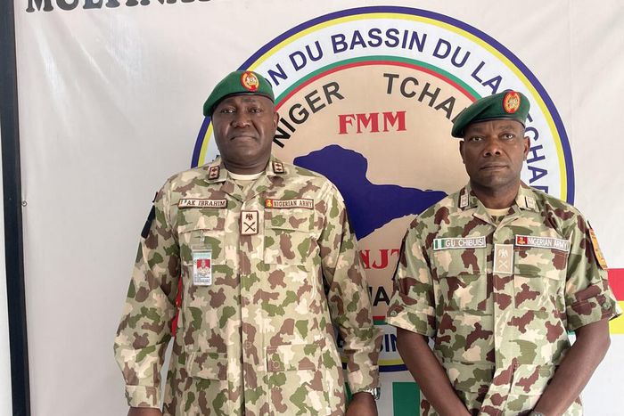 Chibuisi assumes duty as new MNJTF Commander. [NAN]